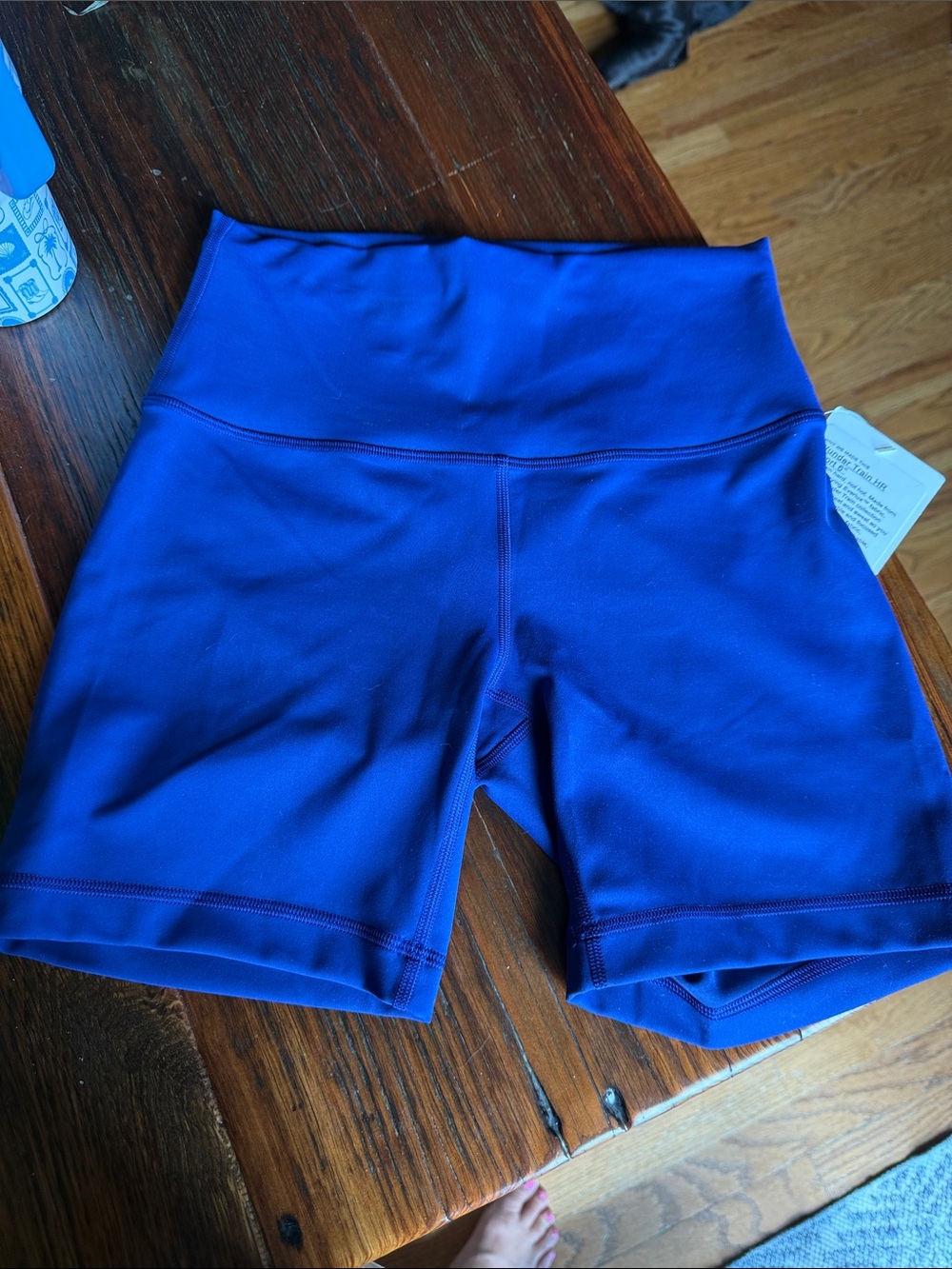 lululemon athletica High-Rise  deep sea Blue Bike Shorts 6 in